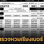 เรียงเบอร์ 17 มกราคม 2566
